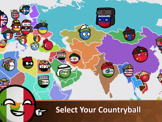 Zrzuty ekranu Countryballs - Zombie Attack iPad 