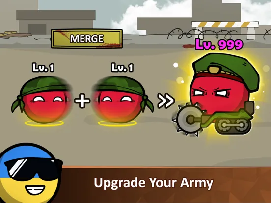 Zrzuty ekranu Countryballs - Zombie Attack iPad 