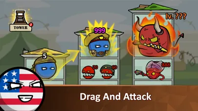 Zrzuty ekranu Countryballs - Zombie Attack