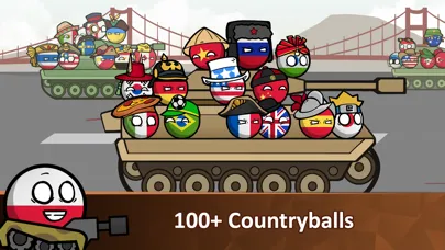 Zrzuty ekranu Countryballs - Zombie Attack