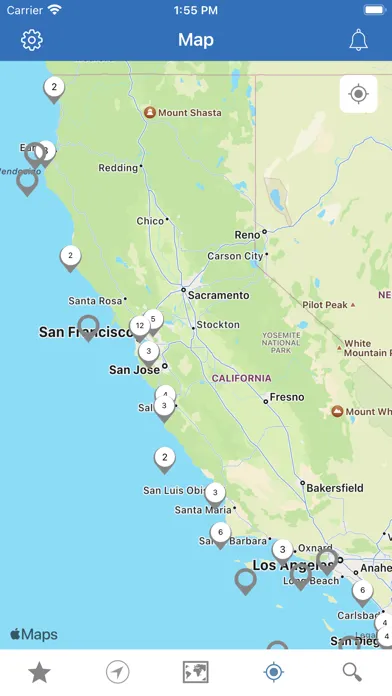 NOAA Buoys Marine Weather PRO Ekran Görüntüleri