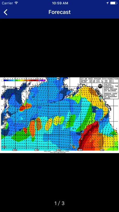 NOAA NDBC Buoy Live Marine应用截图