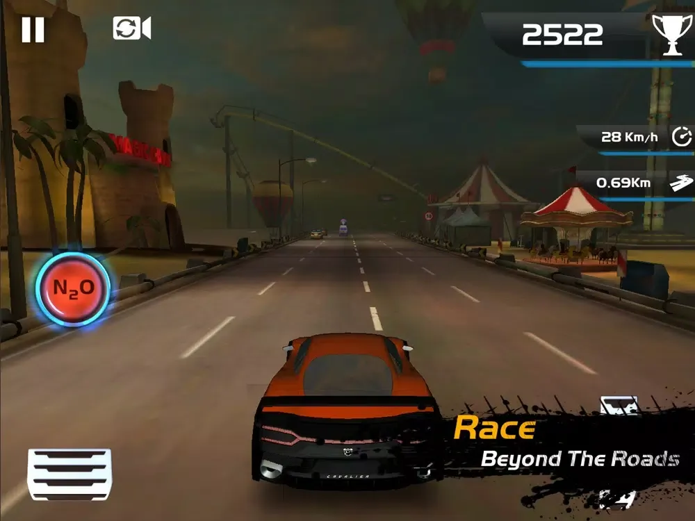Shadow Racer - Multiplayer Racing iPad  Screenshots