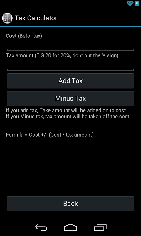 Wage calculator pro スクリーンショット