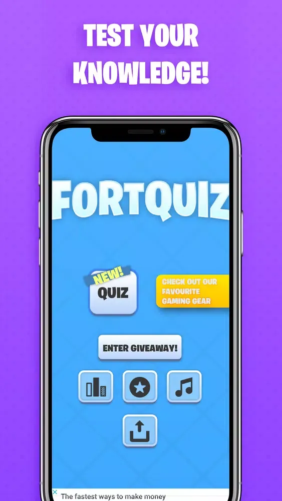 Screenshot di Quiz for Fortnite VBucks Pro