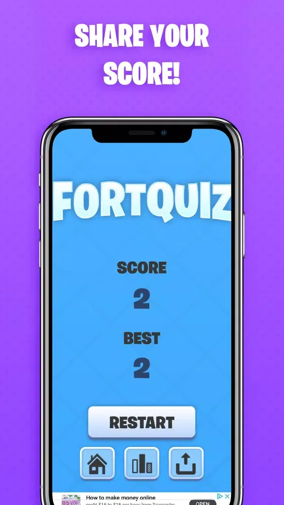 Screenshot di Quiz for Fortnite VBucks Pro