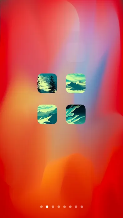 ภาพหน้าจอของ Transparent App Icons