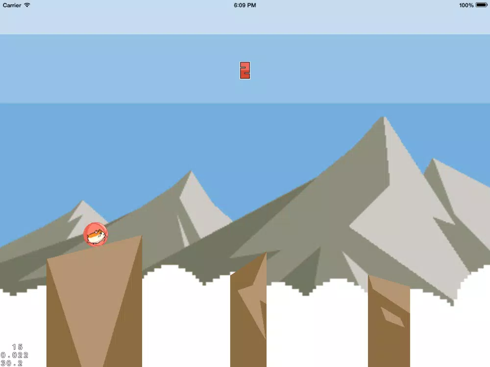 Hamster Mountain Run iPad  스크린샷