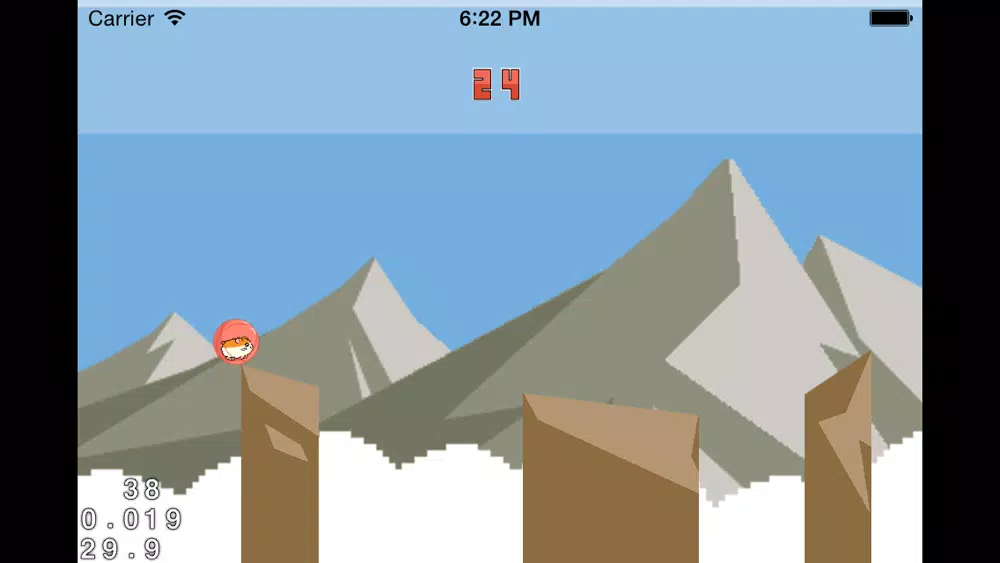 Hamster Mountain Run 스크린샷