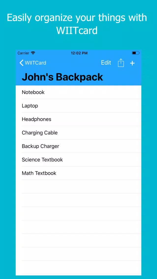 Captures d'écran de WIITcard: Storage Organizer