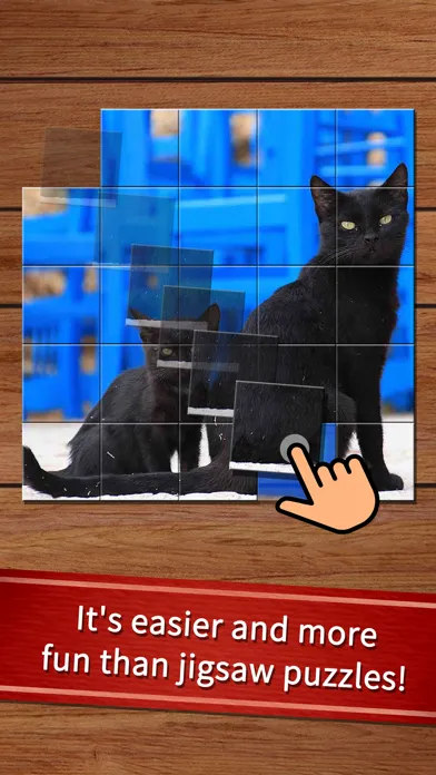 Capturas de tela do Easy cat puzzle