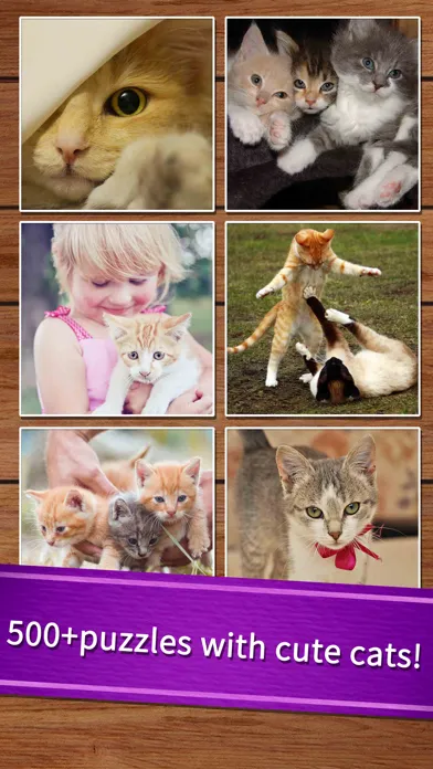 Capturas de tela do Easy cat puzzle