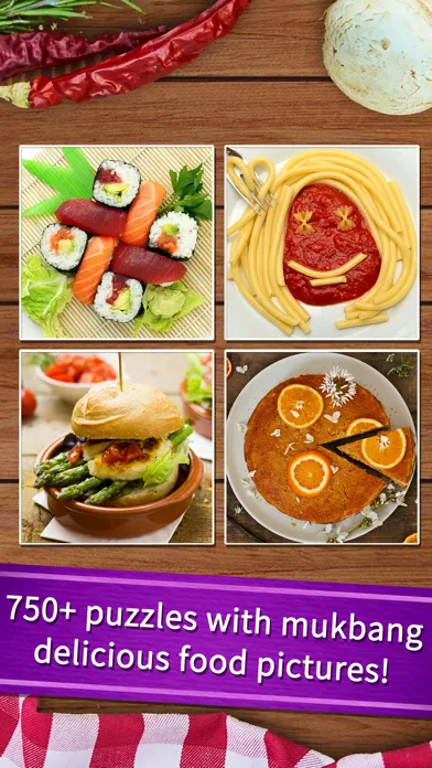 Capturas de pantalla de Easy food puzzle