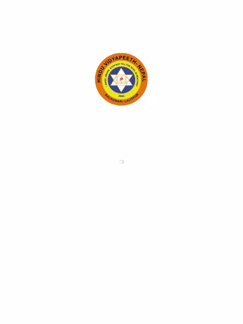 Hindu Vidyapeeth Nepal iPad  Screenshots