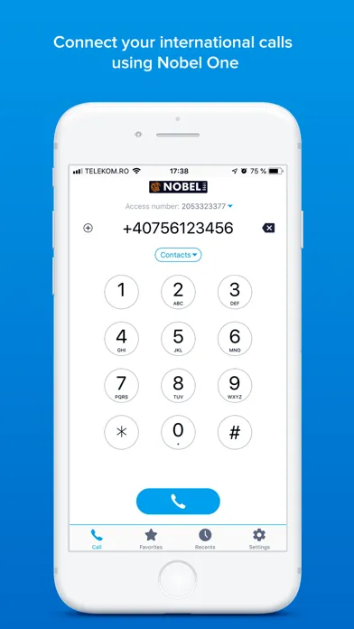 Nobel One Dialer سکرین شاٹس