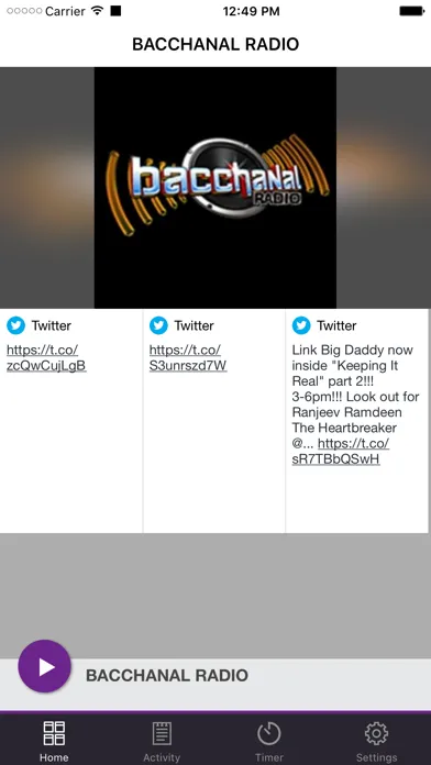 BACCHANAL RADIO Ekran Görüntüleri