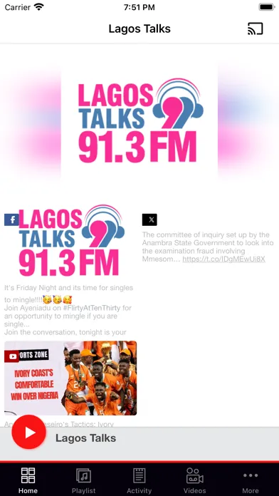 Lagos Talks Screenshots