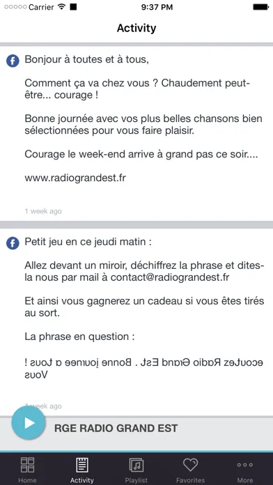 تصاویر RGE RADIO GRAND EST