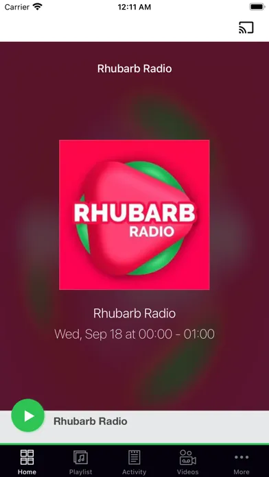 Capturas de pantalla de Rhubarb Radio