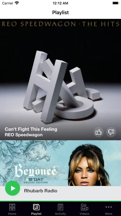 Capturas de pantalla de Rhubarb Radio
