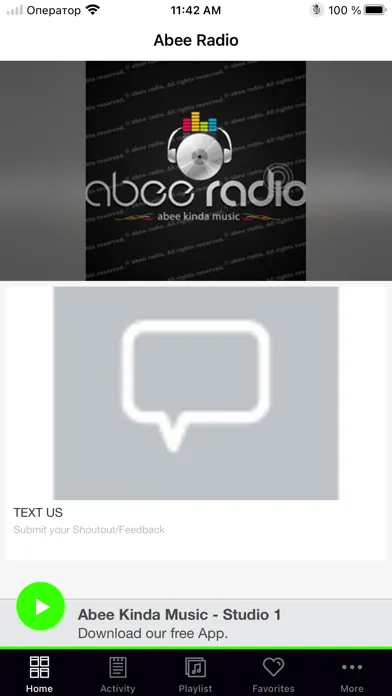 Capturas de tela do Abee Radio