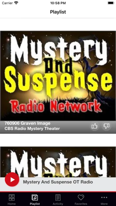 Mystery And Suspense Radio स्क्रीनशॉट