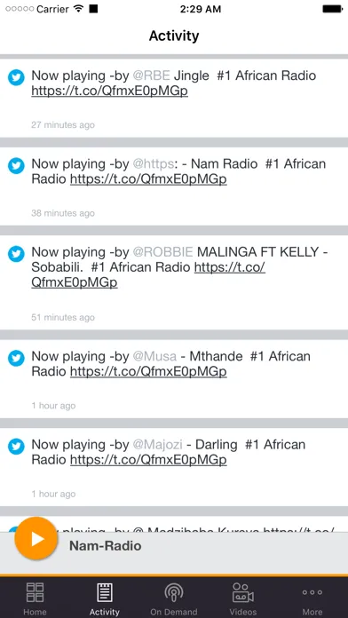 Nam-Radio سکرین شاٹس