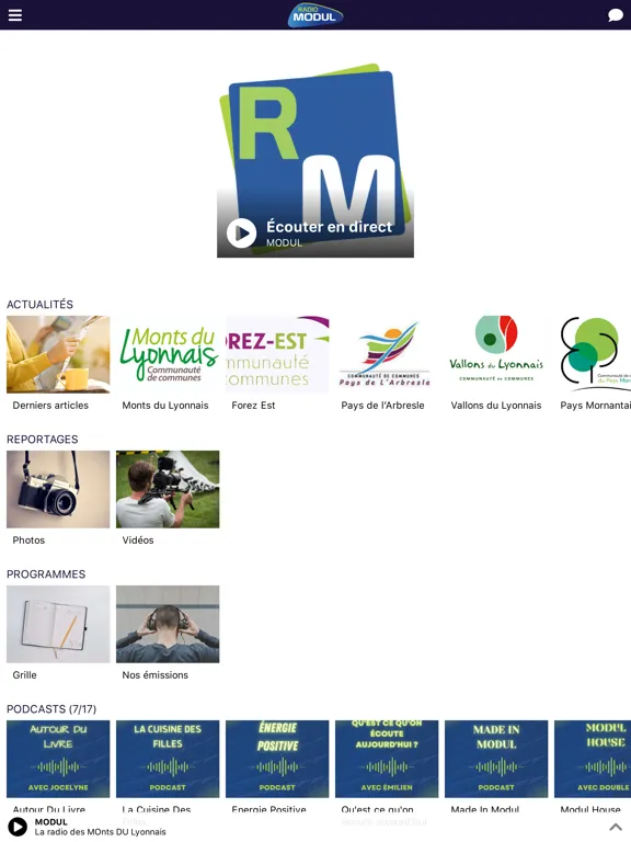 تصاویر Radio MODUL iPad 