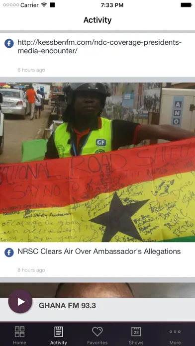 GHANA FM 93.3 Screenshots