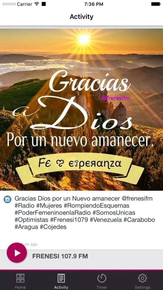 FRENESI 107.9 FM Screenshots