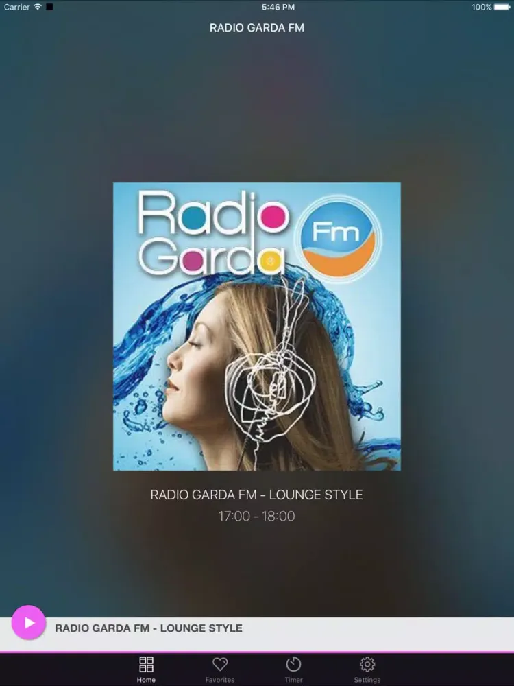 RADIO GARDA FM iPad  Screenshots