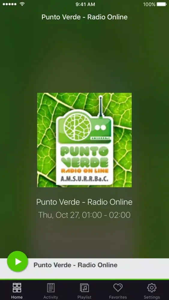 Punto Verde - Radio Online スクリーンショット