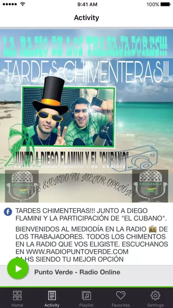 Punto Verde - Radio Online スクリーンショット