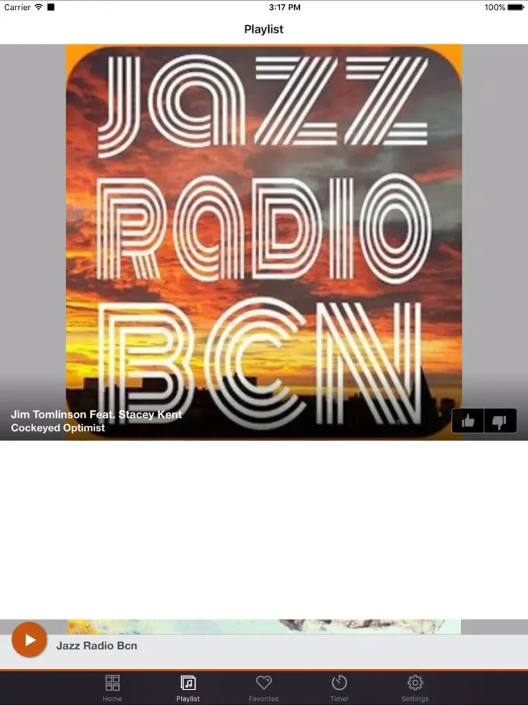 Jazz Radio Bcn iPad  Screenshots