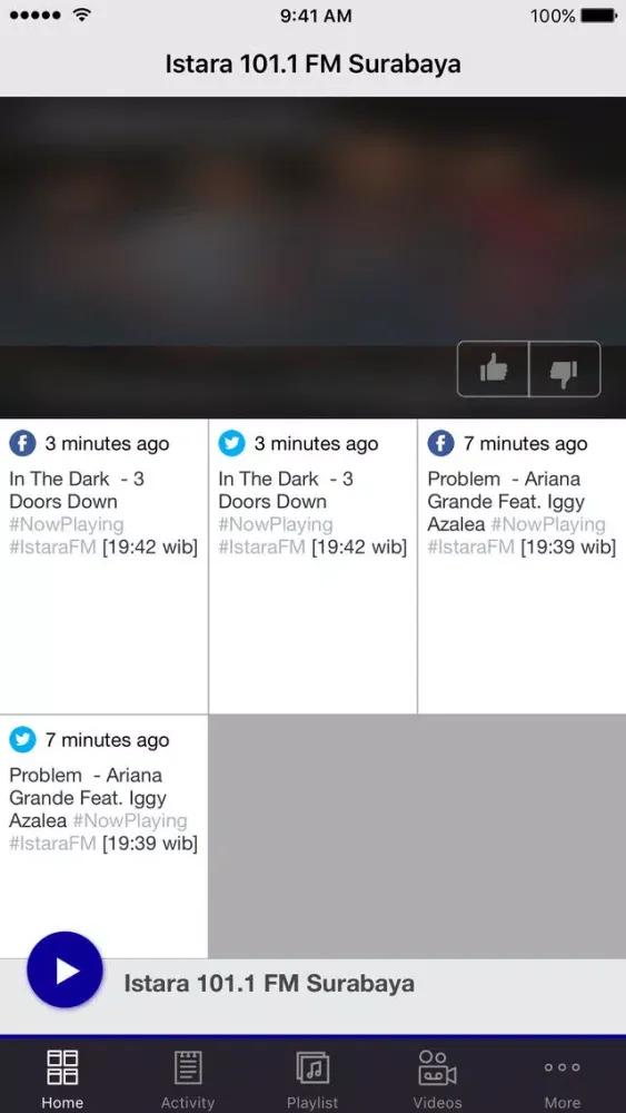 Istara 101.1 FM Surabaya Screenshots