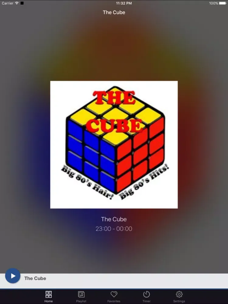Скриншоты The Cube Radio iPad 