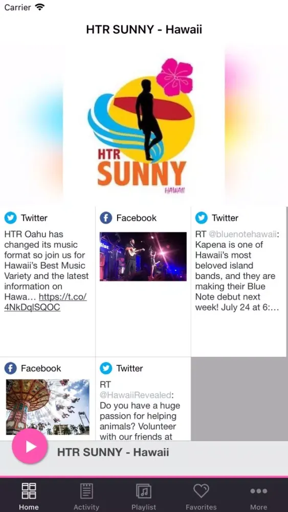 Zrzuty ekranu HTR SUNNY - Hawaii