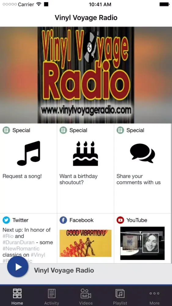 Vinyl Voyage Radio स्क्रीनशॉट
