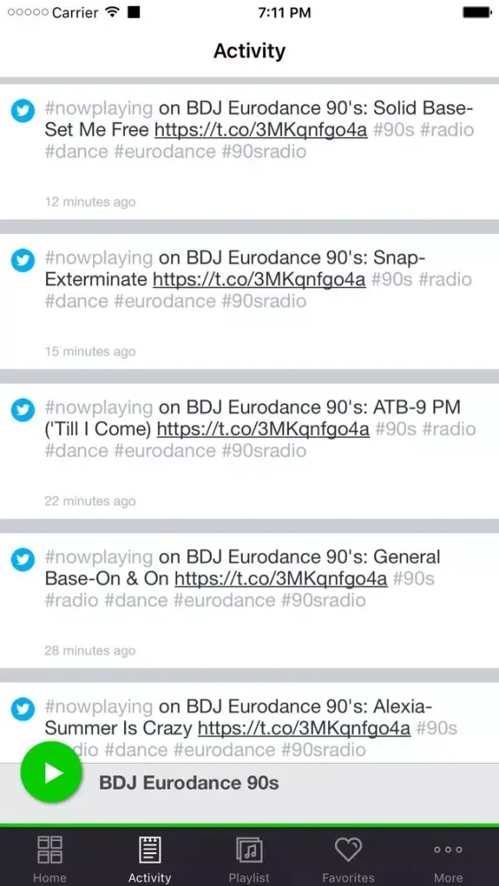 BDJ Eurodance 90s Screenshots