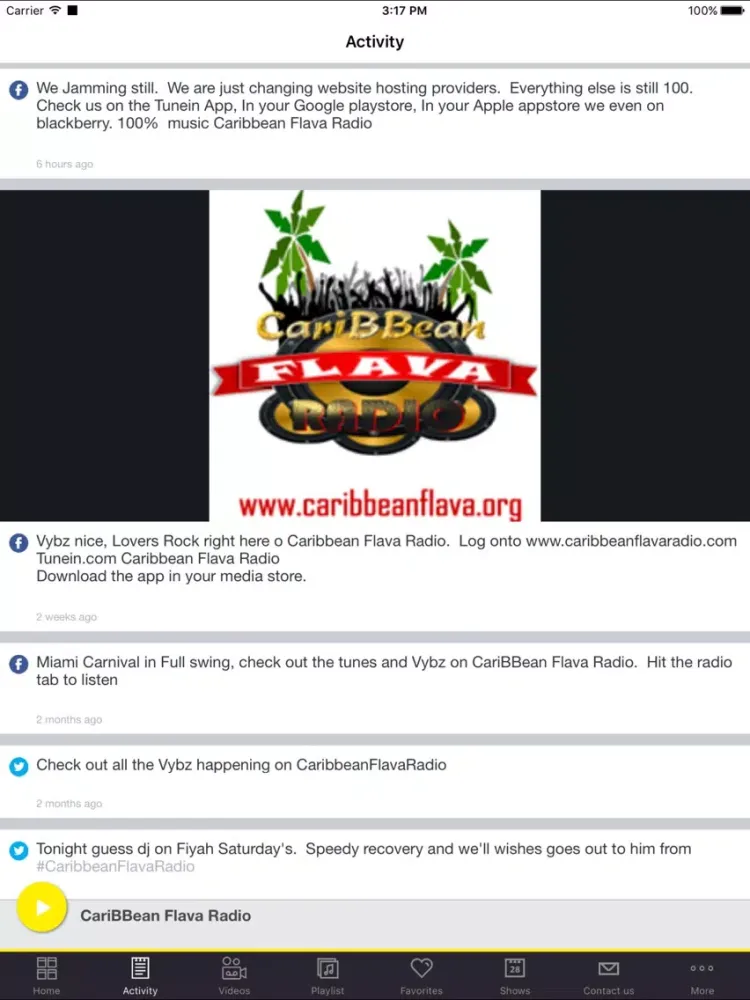 تصاویر CariBBean Flava Radio iPad 