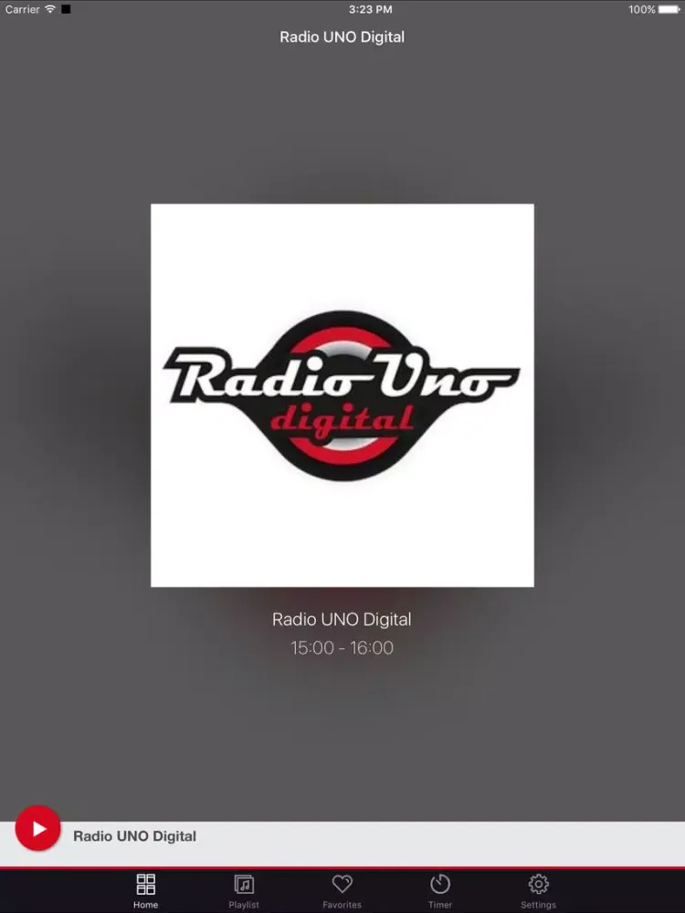 Radio UNO Digital iPad  스크린샷