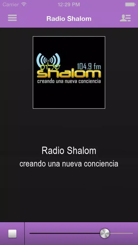 Radio Shalom Screenshots