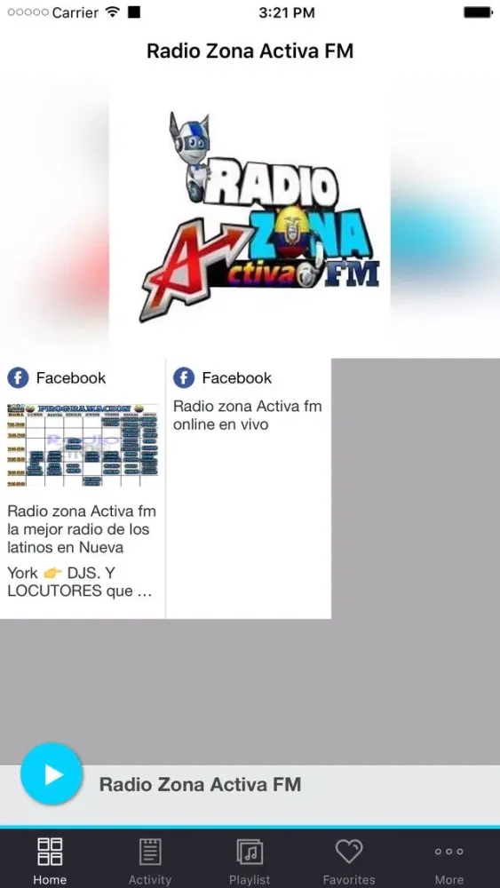 Radio Zona Activa FM应用截图