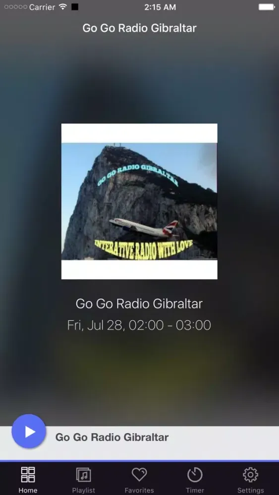 Go Go Radio Gibraltar スクリーンショット