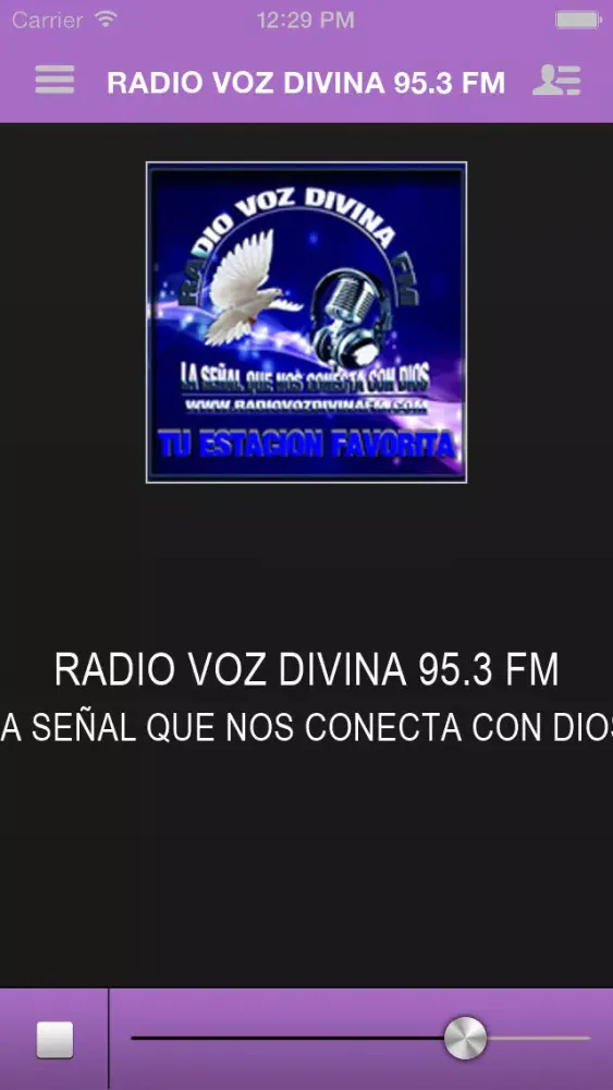 Screenshot di RADIO VOZ DIVINA 95.3 FM