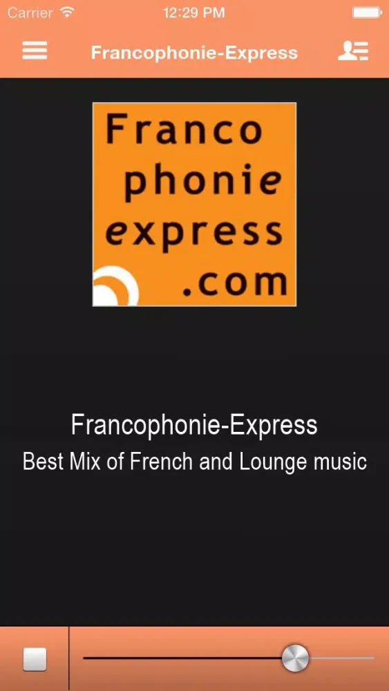 Captures d'écran de Francophonie-Express