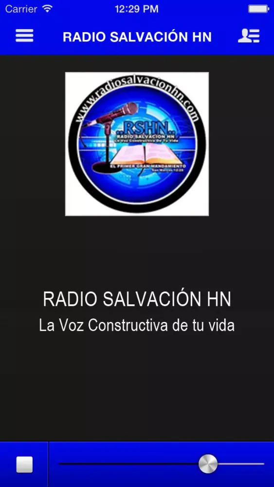 Capturas de tela do RADIO SALVACIÓN HN