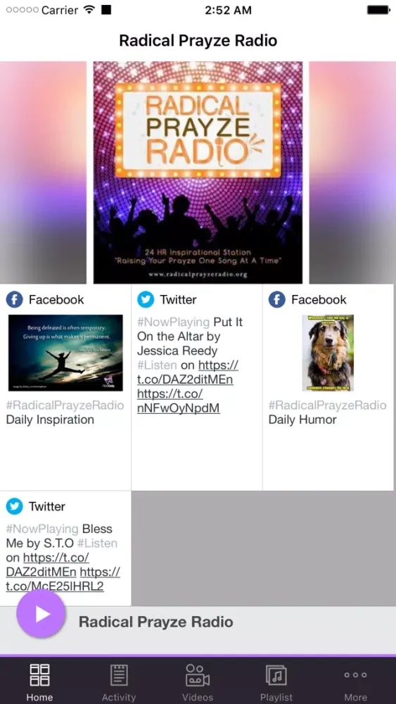 Radical Prayze Radio Screenshots