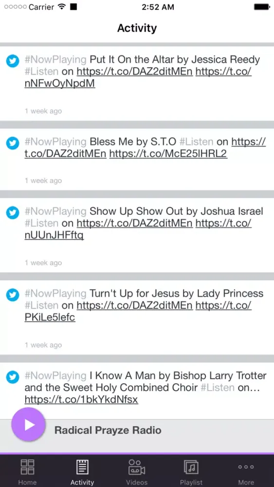 Radical Prayze Radio Screenshots