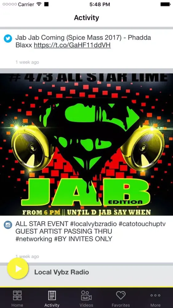 Local Vybz Radio Screenshots